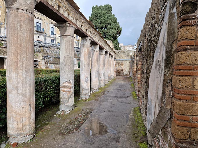 La maison d'Argos à Herculanum La maison d'Argos à Herculanum