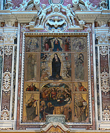 Décoration de l'église Santa Maria donna Regina Nuova